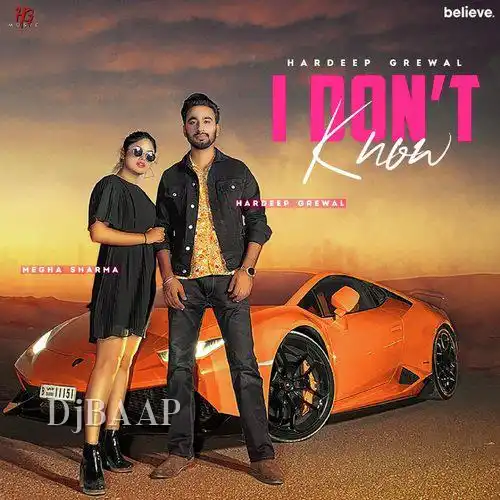 I Dont Know album art