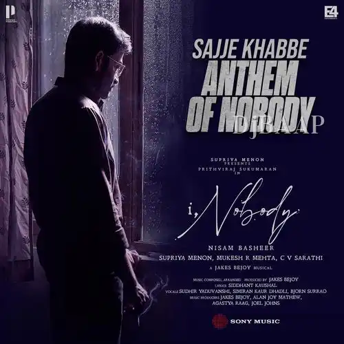 Sajje Khabbe (Anthem of Nobody) album art